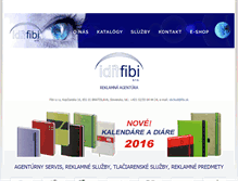 Tablet Screenshot of fibi.sk